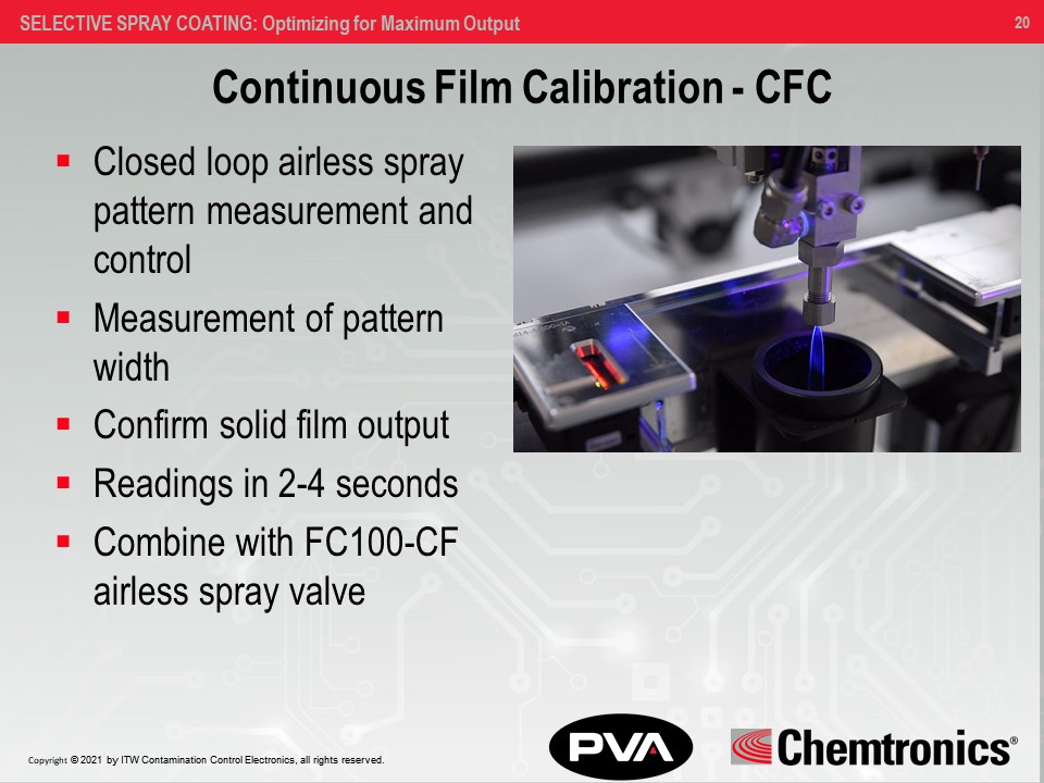 inar Optimizing Selective Spray Conformal Coating for Maximum